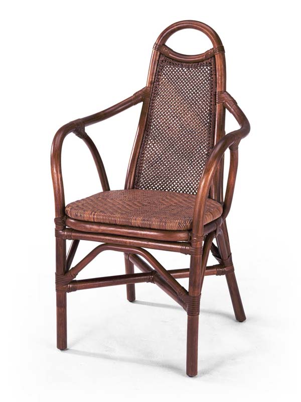 重い椅子から軽くて使いやすい籐・ラタンダイニングチェア買替 籐家具